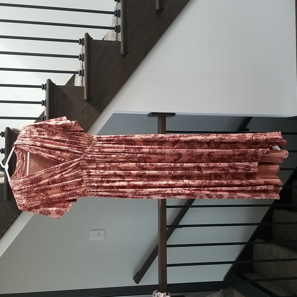 Gorgeous high low fall maternity dress by Isabel maternity from Target
